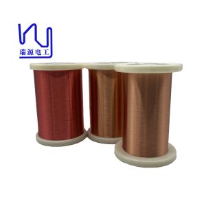 China 0.05mm Super Thin Self Bonding Copper Wire Hot Wind on sale