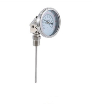 Buy Adjustable Angle Bimetal Thermometer 6" 152.4MM With Thread at wholesale prices