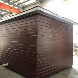 24m2 6 Rooms Prefabricated Modular Toilets With Wash Basin / Mop Pool
