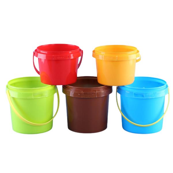 3-25L Square Plastic Buckets Pail Multi-purpose with Handle and Accessories