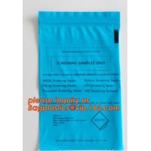 Biodegradable Biohazard Specimen Bag, Biohazard Specimen Transport Bag, Medical