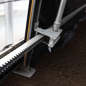 Agricultural Single Span Poly Hydroponic System Tunnel Blackout Greenhouse Light