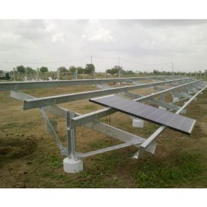 Quality 40FT Galvanized Steel Solar Panel Support Frame Outdoor For Heat Sink Industry for sale