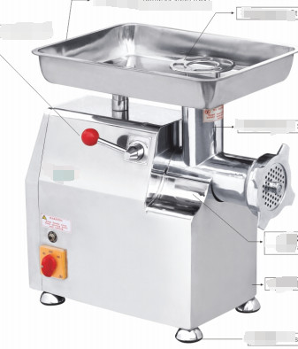 Professional Beverage Processing Machinery 220V Meat Grinder Precision Gear
