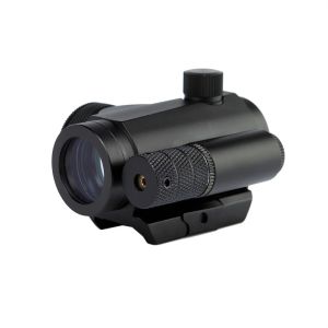 1X22mm Inner Green Red Dot Reflex Sight With Red Laser Sight Pistol 2.8in 5.3oz