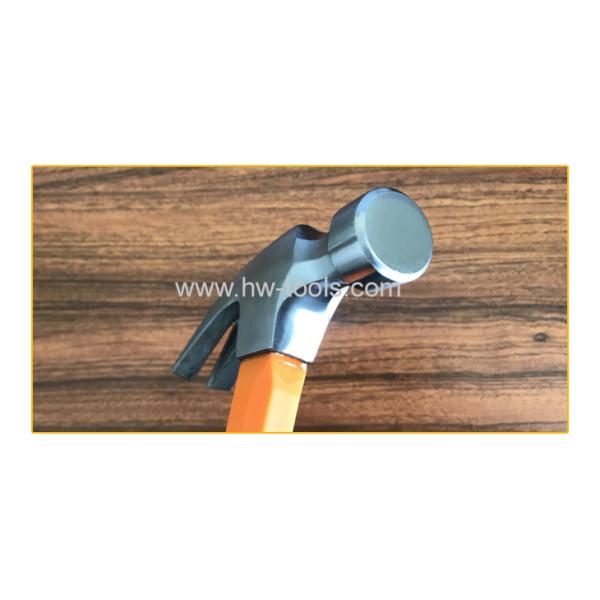 American type claw hammer with fiberglass handle