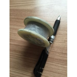 Quality Tungsten wire/ wolfram wire rolling on spool white or black surface 0.025 using for bulb Purity 99.95% for sale