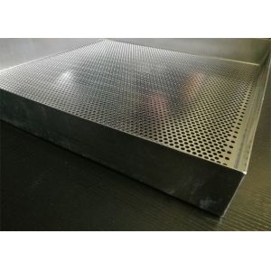 Air Dry 600x400mm Round Hole Metal SGS Stainless Mesh Tray