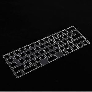 Custom CNC Aluminium Brass Polycarbonate Mechanic Keyboard Case CNC Keyboard