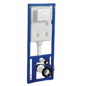 OEM Wall Mounted Concealed Toilet Carrier Frame With Dual Flush Toilet Tank