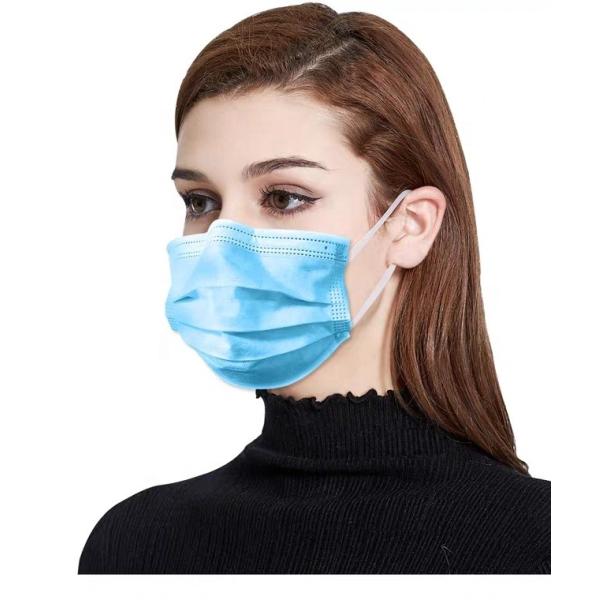 Buy Foldable Disposable 3 Ply Face Mask With Wearloop For Safety And Air Pollution at wholesale prices