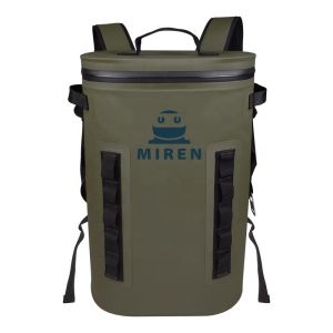 Army Green Soft Cooler Backpack For Mountaineering Golf Hiking