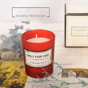 ODM Eco Friendly Scented Candles , 80mm Long Lasting Fragrance Candles