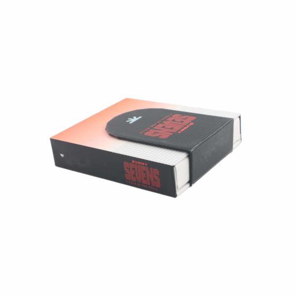 7 Pack Child Resistant Packaging Custom Pre Roll Magnetic Paper Box with Match
