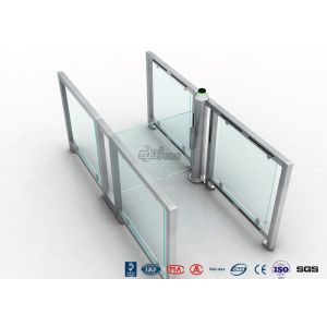 Visitor Entry Access Control Turnstiles , Handicap Pedestrain Luxury Security