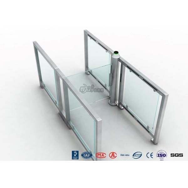 Visitor Entry Access Control Turnstiles , Handicap Pedestrain Luxury Security