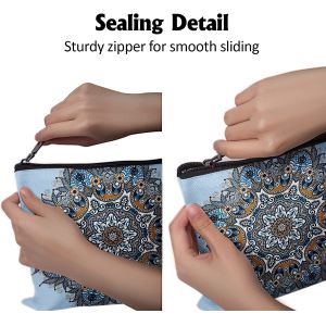 Lightweight Makeup Cosmetic Bag for Women Large Capacity Makeup Bags Travel
