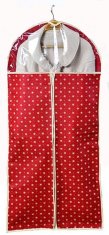 OEM Garment Bag Personalized Red Nonwoven Garment Storage Bags