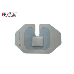 Transparent wound waterproof WPU IV cannula fixation dressing
