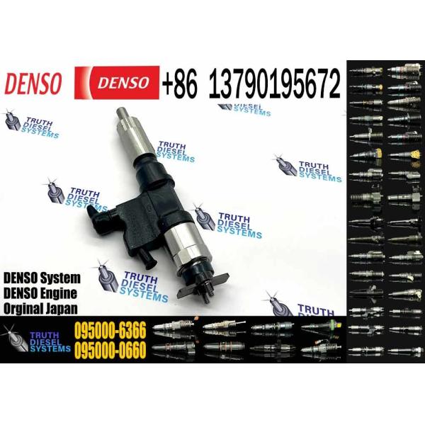 Diesel Common Rail Fuel Injector Assy 095000-6363 095000-6366 for ISUZU 6HK1 FORWARD 4HK1 N SERIES