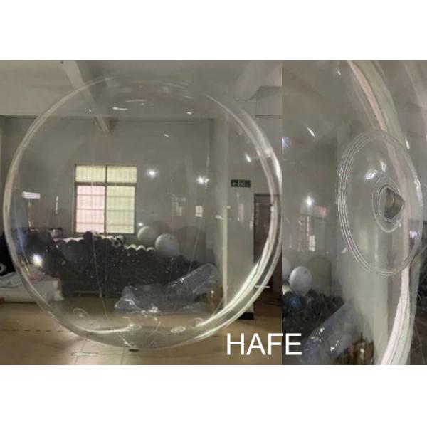 Inflatable PVC 1m 1.5m Ads Transparent Balloons Clear Bubble Balloons Can Add Logos