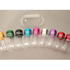 Pink Polypropylene Small Pill Bottles 10ml Clear Plastic Pill Bottles