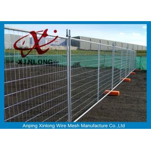 Powder Coated Outdoor Temporary Fence For Backyard OEM / ODM Available