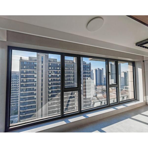 Buy Thermal Break Aluminum Alloy Casement Windows With 1.8mm Wall Thickness at wholesale prices