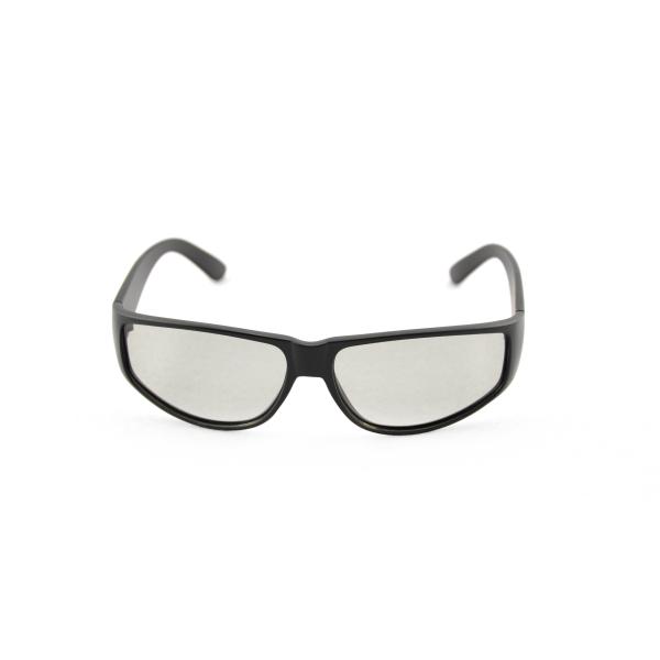 Plastic Frame Circular Polarized 3D PC Glasses For Games , Gift