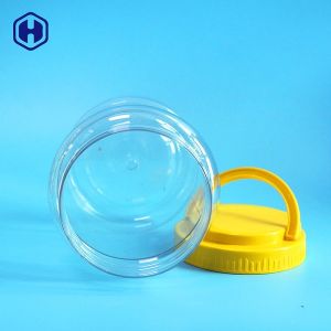 Single Handle Leak Proof Plastic Jar Aluminium Foil Sealing Non Spill