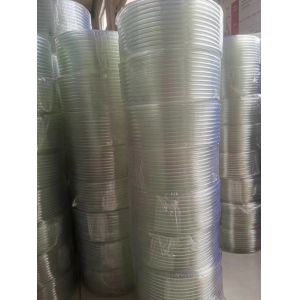 Durable Resistant Chemicals Clear Plastic Pipe Thin Wall flexible