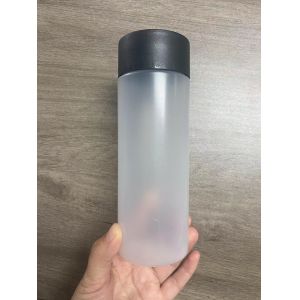 Clear Customizable Plastic Milk Tea Bottles With Insulated Modern Design