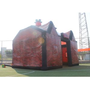 Large Inflatable Exhibition Tents , Inflatable Pub Tent With Electric Blower