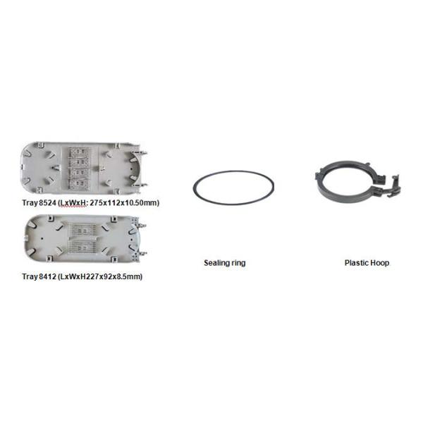 144/288/96 Fibers Heat Shrinkable Joint Closure For Straight Through And Branching