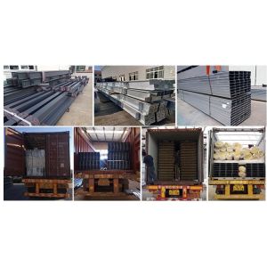 Grey Paint Floor Decking Garage Steel Frame For High Building