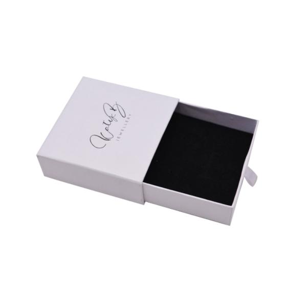 Jewelries Rigid Cardboard Gift Boxes 280gsm Luxury Cardboard Packaging