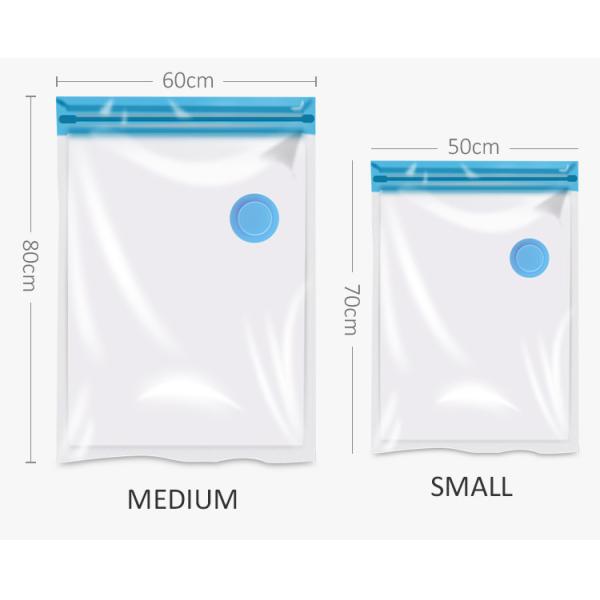 Foldable Home Vacuum Suction Storage Bags Space Saver