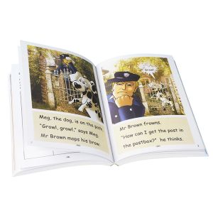 Softcover Children Story Books Natural Paper 7.5 inch x 9.5 inch