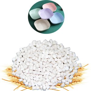 Plastic Plate Bowl Food Grade Safe TPE Plastic Material Granules Good Touch
