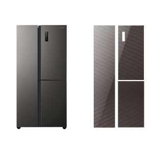 China UV Micro Imprinting Tempered 5mm Refrigerator Door Panels on sale