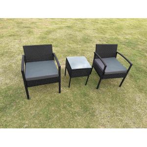 indoor garden compact rattan bistro set Combination Patio Garden Sofa Balcony