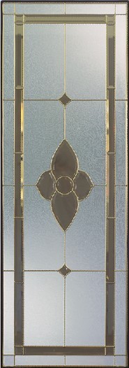 Buy triple glazing panel with brass caming at wholesale prices