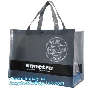 China pp woven bag supplier printed pp laminated non woven bag heat seal non