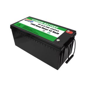 Lightweight 12V 300Ah Lifepo4 Battery Rechargeable Lithium Ion Solar Battery
