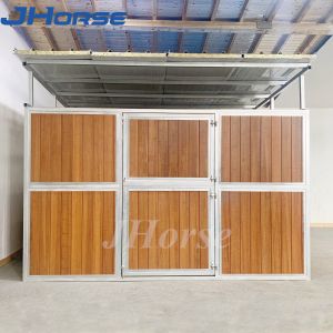 China Eco Friendly Husbandry Equipment Horse Stables Panels With Roof on sale
