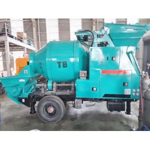 Mini Concrete Stationary Pump Portable Cement Pump Mixer Equipment