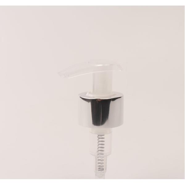 Buy Security Purpose 24/410 28/410 Shiny Gold Alumina Lotion Pump for Bottle Cosmetics at wholesale prices