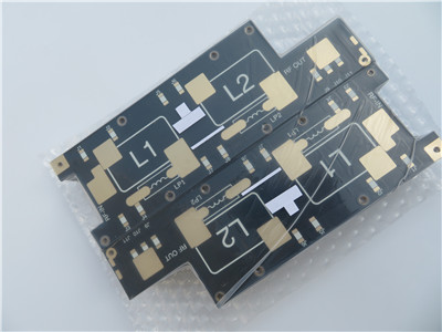 PTFE High Frequency PCB Built on 1.6mm DK2.65 F4B With Immersion Gold for Couplers