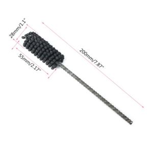 Abrasive Ball Flex Hone CNC Deburring Industrial Brushes silicone carbide