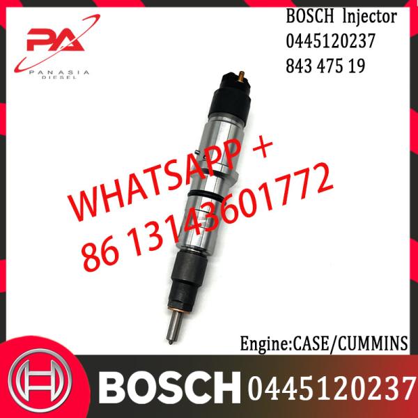 Original Diesel Common Rail Injector 0445120237 0445120240 0445120112 0445120115 0445120144 84347519 for CASE/CUMMINS
